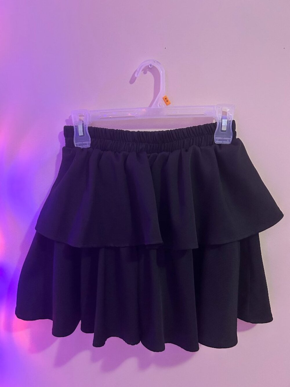 High Waisted Black Skirt